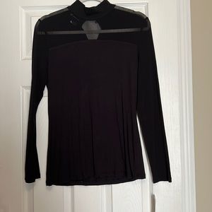INC LS Black Shirt